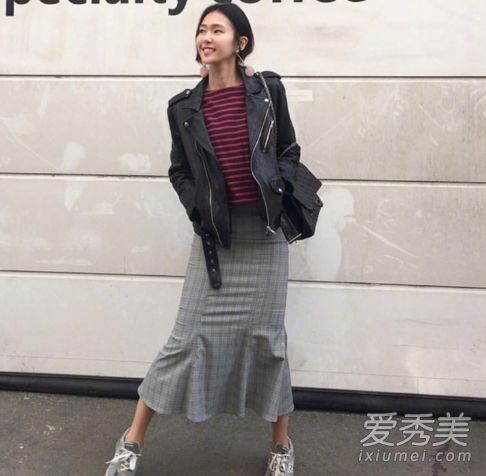 2018春夏首尔时装周，潮人秋装穿搭示范屋顶秧田工装